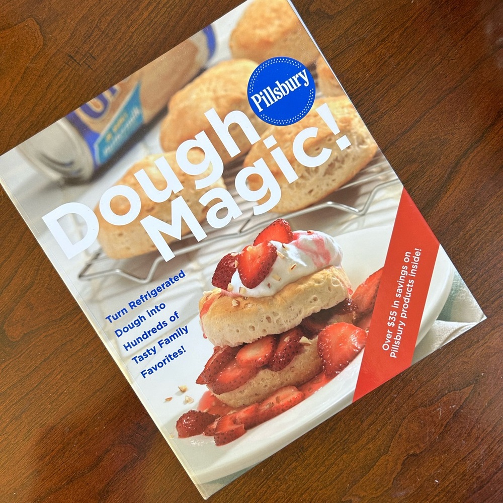 Pillsbury Dough Magic hardcover recipe book